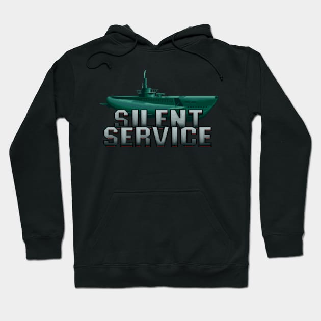 Silent Service Hoodie by iloveamiga